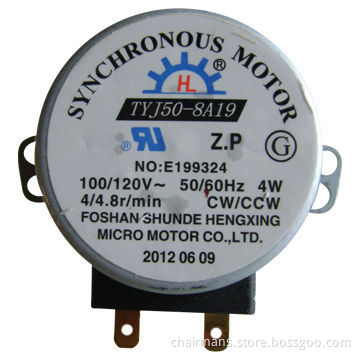 Turntable Synchronous Motor, TYJ50-8A19 TYJ50-8